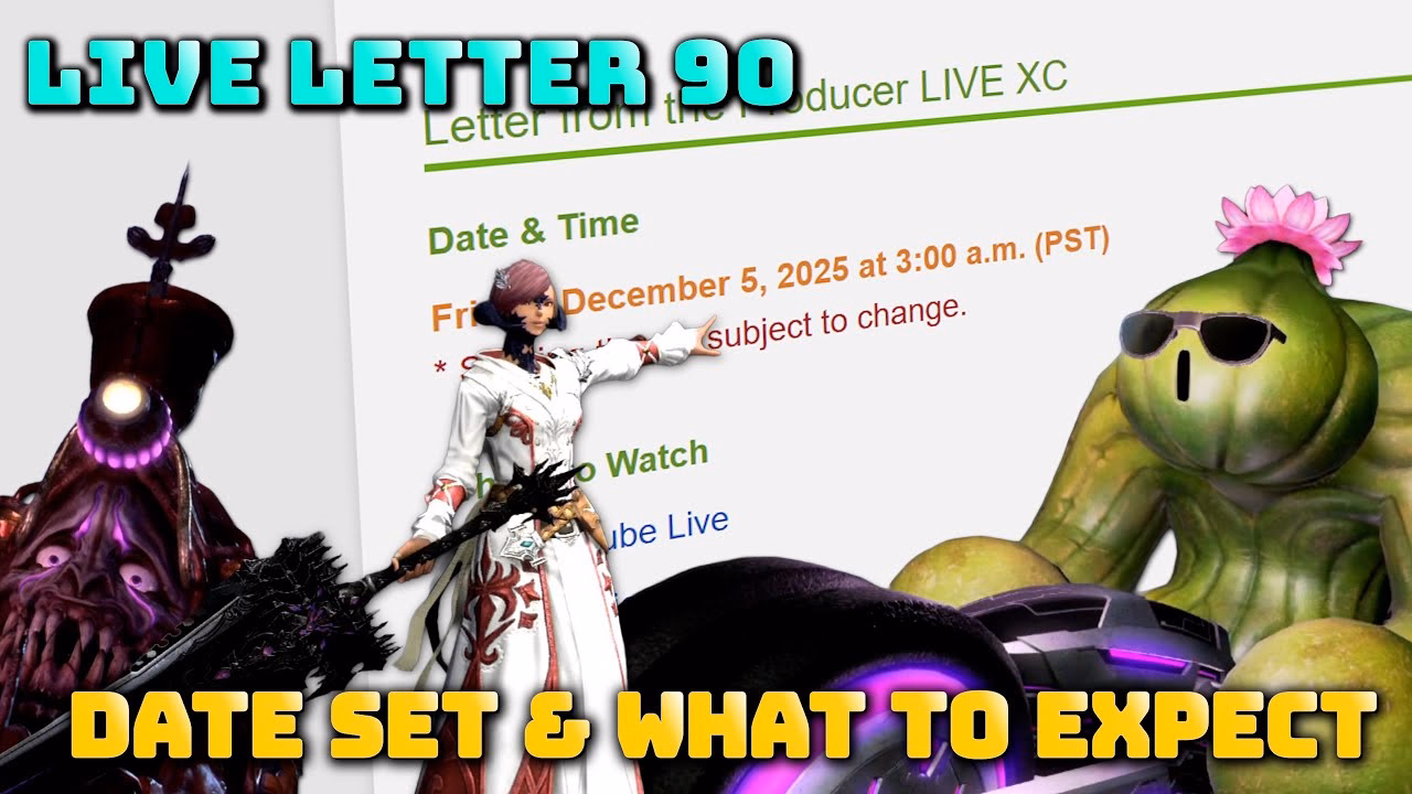 FFXIV Live Letter 90 Date Announced and Expected Details