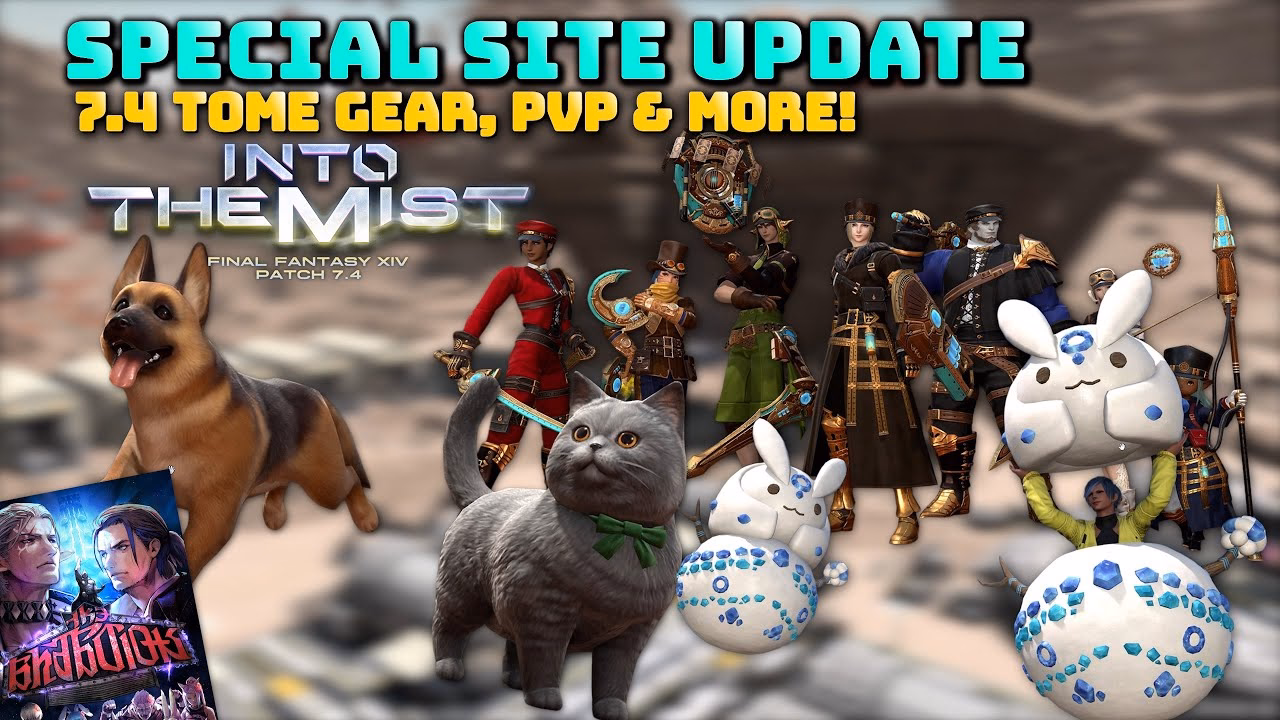 FFXIV: 7.4 Update - Tome Gear, PvP Map & Special Site Insights