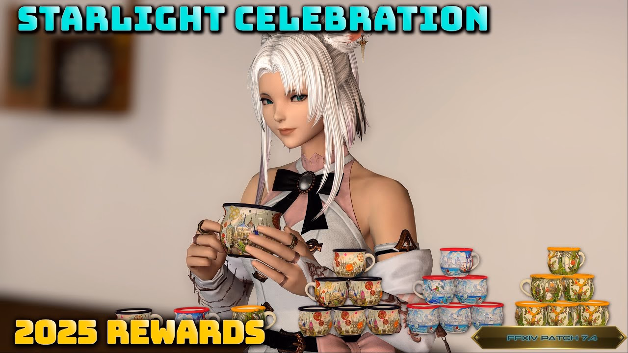 Starlight Celebration 2025 Rewards in FFXIV Game