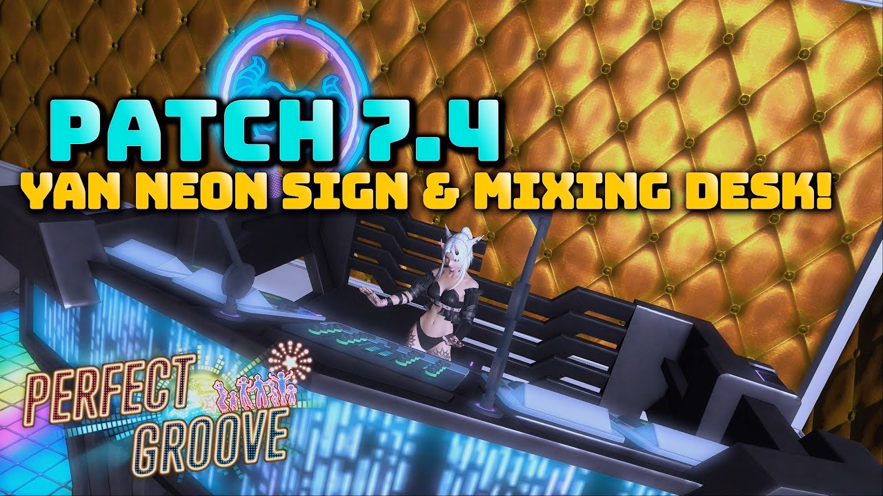 FFXIV Housing 7.4: Yan Neon Sign & Mixing Booth Guide