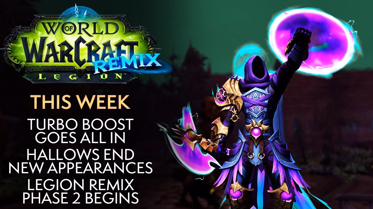 Warcraft Update: Hallow's End Prizes & Mythic Weapon Unlocks