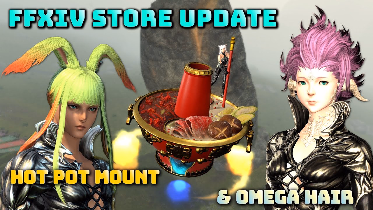 FFXIV: Omega Hairstyles & Hotpot Mount Update November 14
