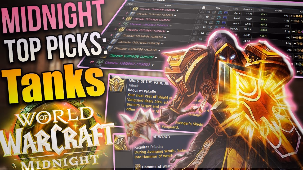 Post-Buff Tank Dominates Midnight's Beta: QoL & Improvements