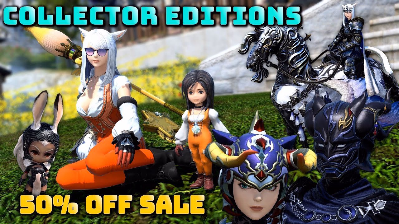 FFXIV Collector's Edition Expansions 50% Off: What's Included