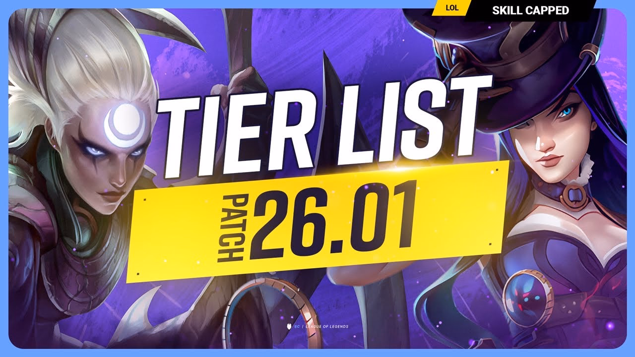 League of Legends Patch 26.01: New Tier List Reveals Big Changes