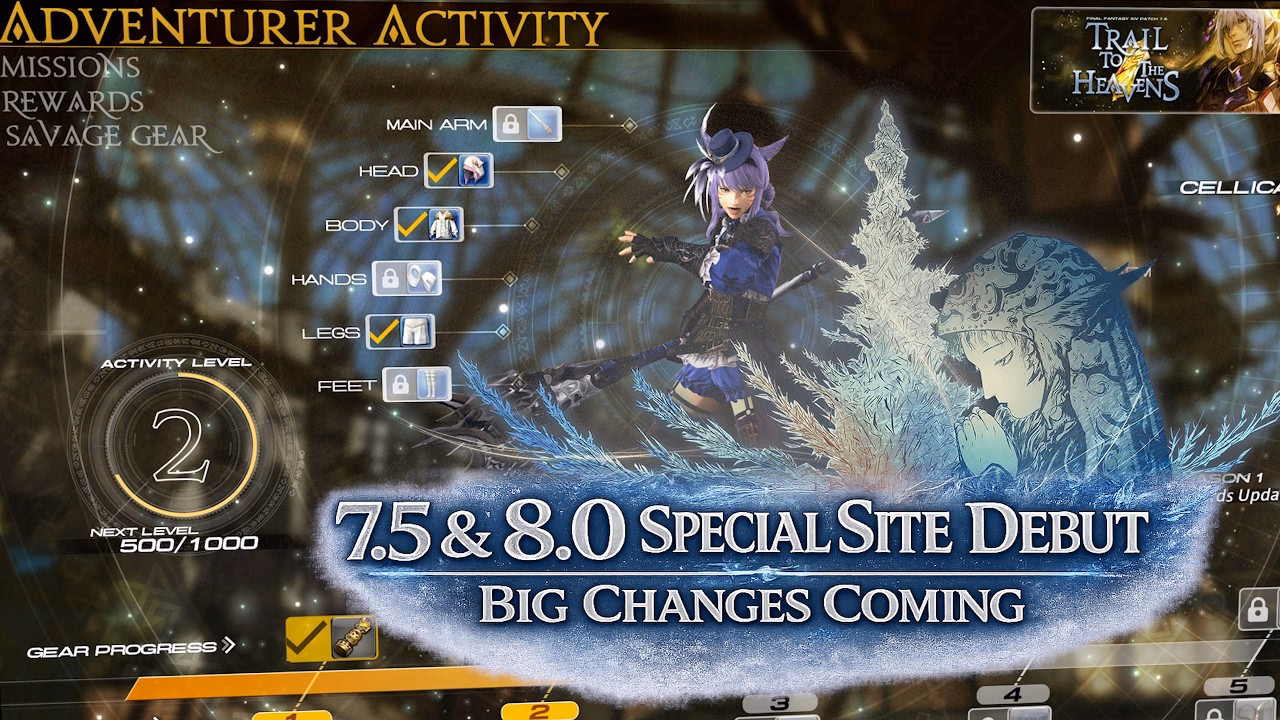 FFXIV: Exciting 7.5 Updates & 8.0 Special Site Launch