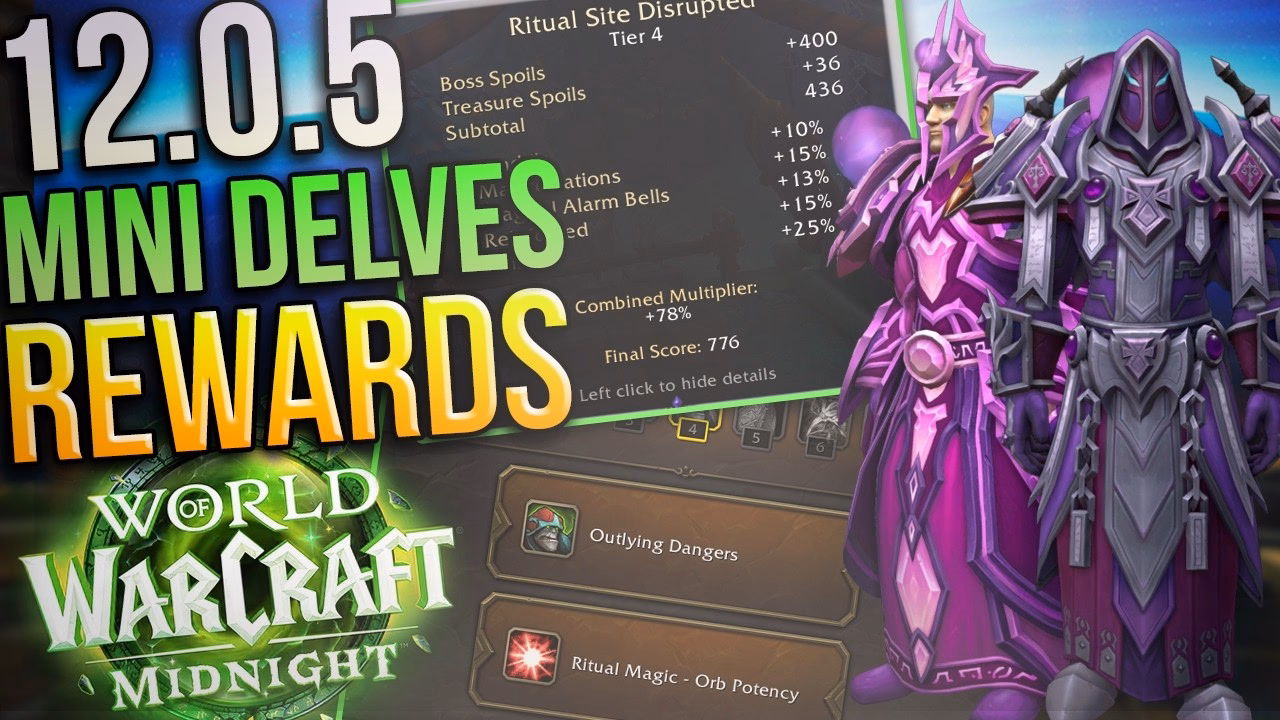 12.0.5 Ritual Sites: Farmable Gear & T2 Transmog in Mini-Delves