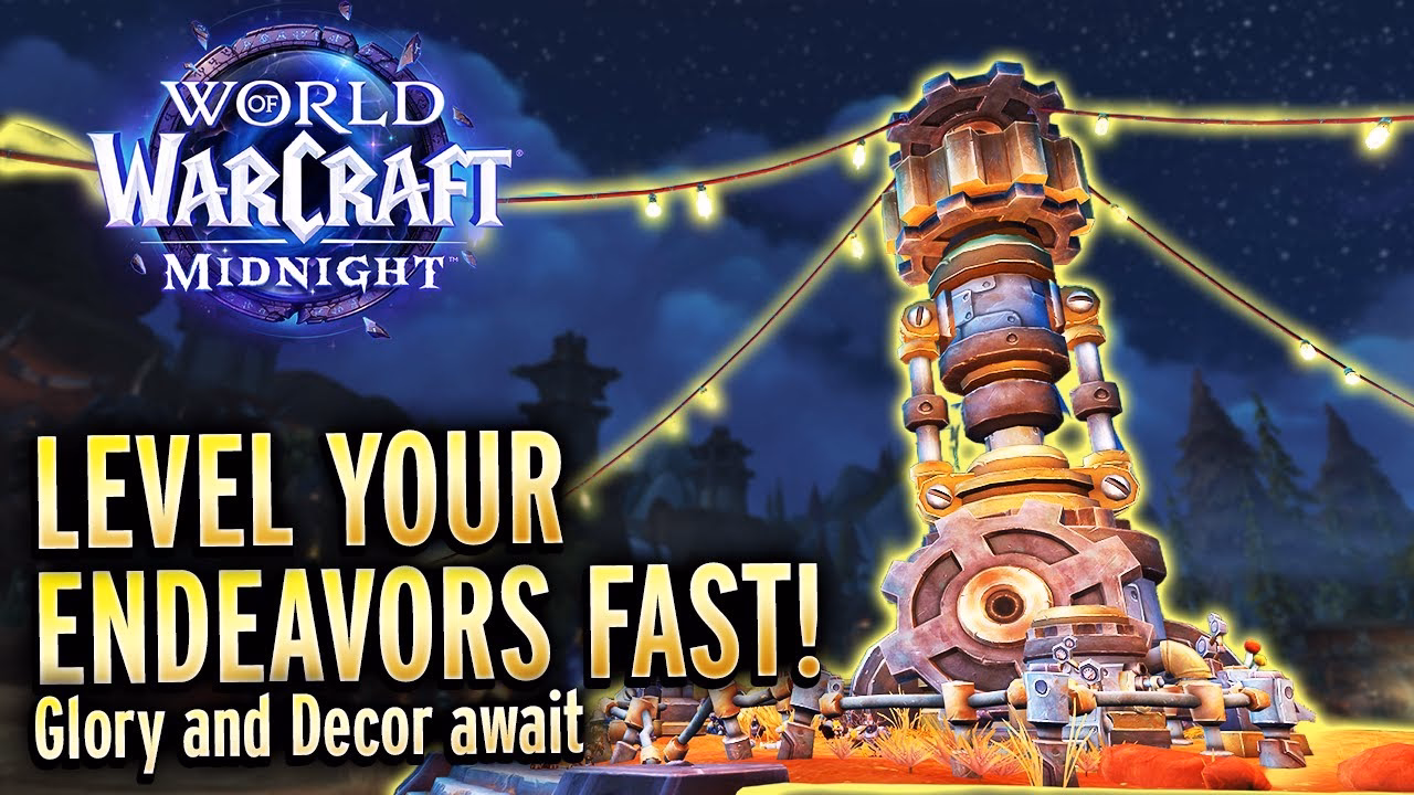 Fast Endeavor Leveling & Housing Guide in WoW