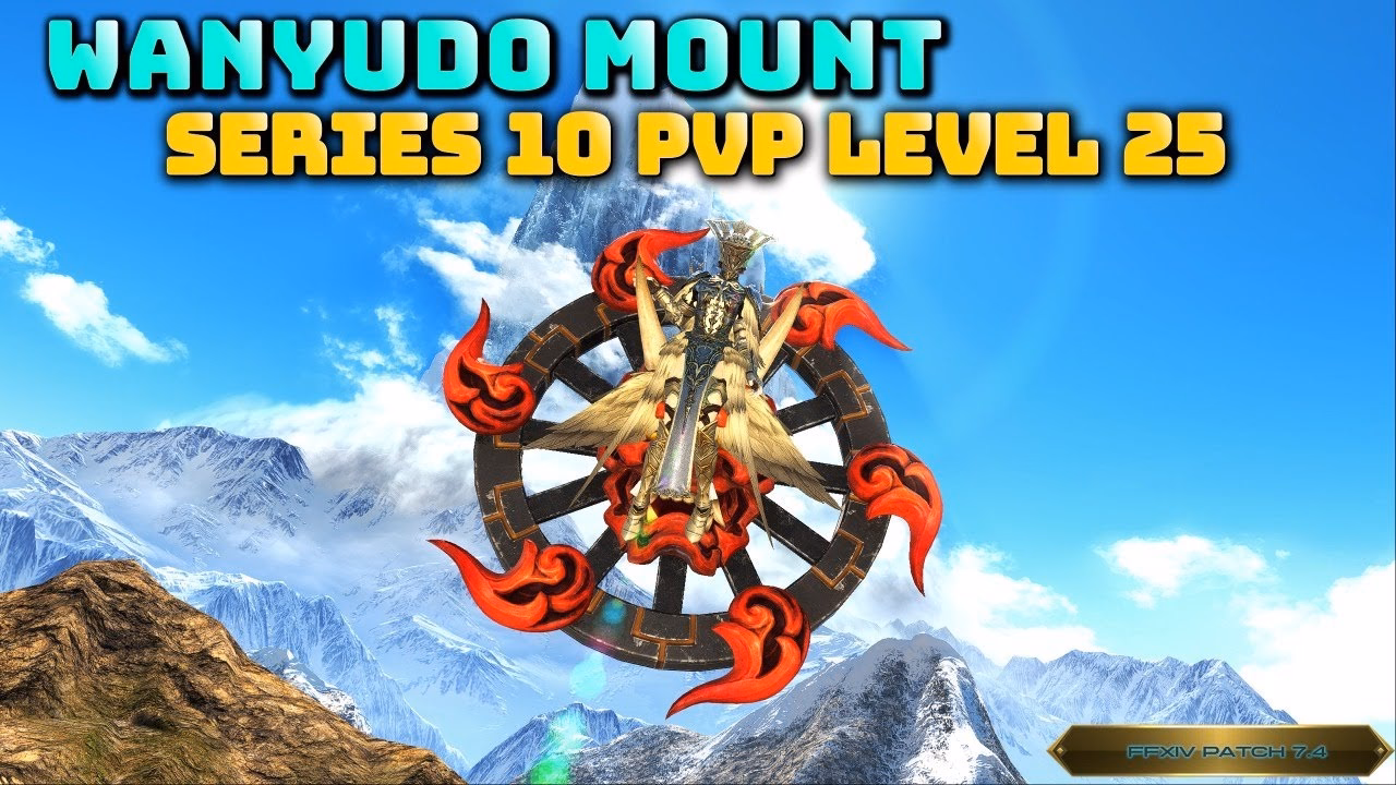 FFXIV Wanyudo Mount: Series 10 PvP Level 25 Reward Guide