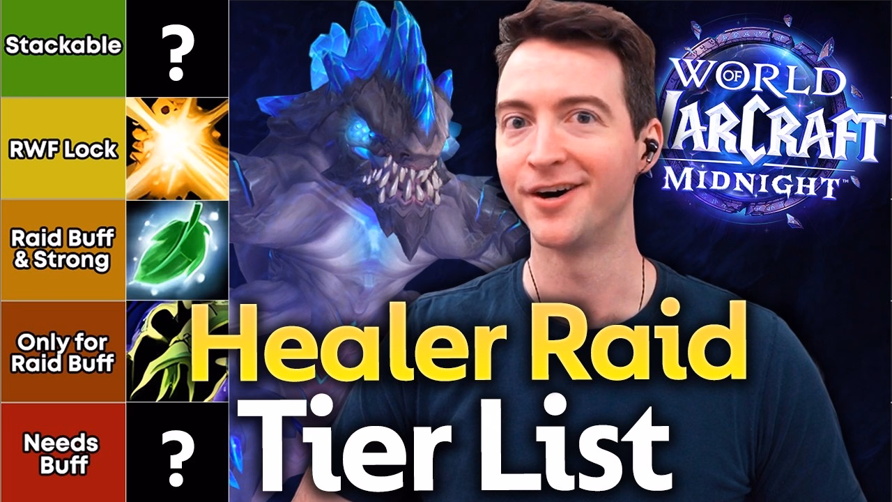 Healer Tier List for Midnight Raid
