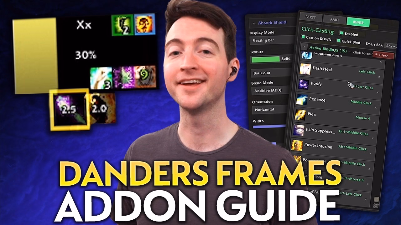 Guide to Ultimate Danders Frames Addon