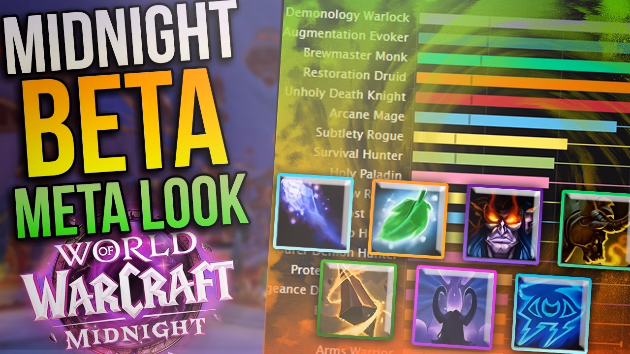 Midnight Beta: Mythic+ & Raid Meta Specs in Season 1 Review