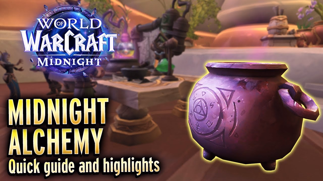 World of Warcraft Midnight Alchemy Guide