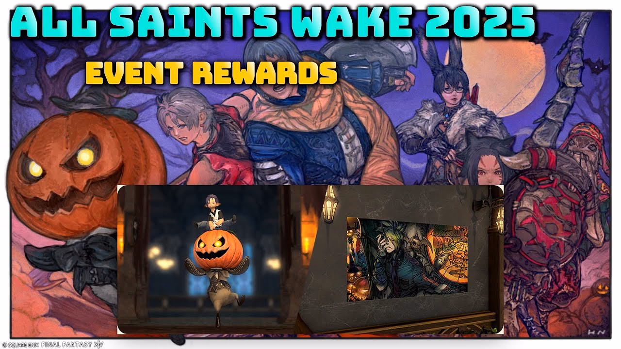 FFXIV 2025: All Saints Wake Event Rewards Overview
