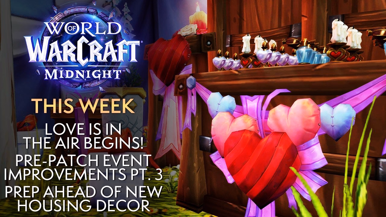 Warcraft: Upcoming Love is in the Air Rewards & Key Tips