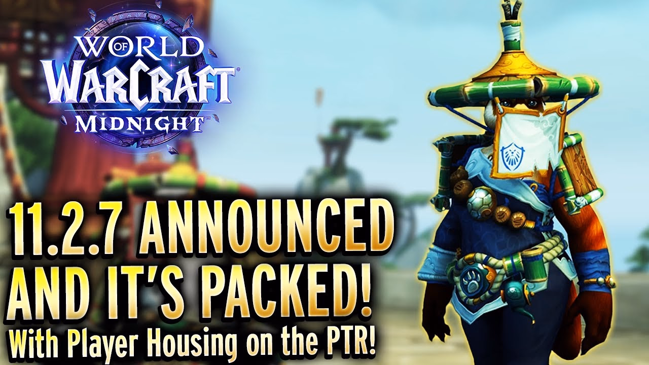 World of Warcraft 11.2.7: PTR Housing, Brawler's Guild, Armor