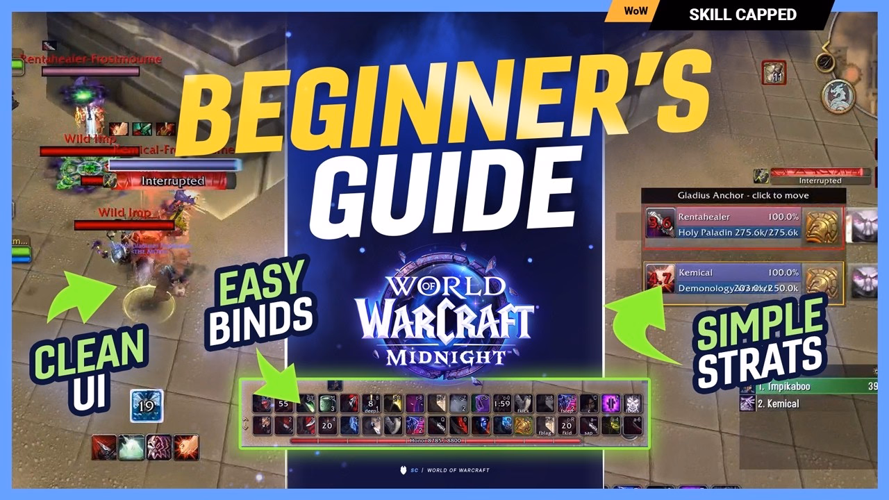 Complete WoW Arena Beginner's Guide: Midnight - Part 1