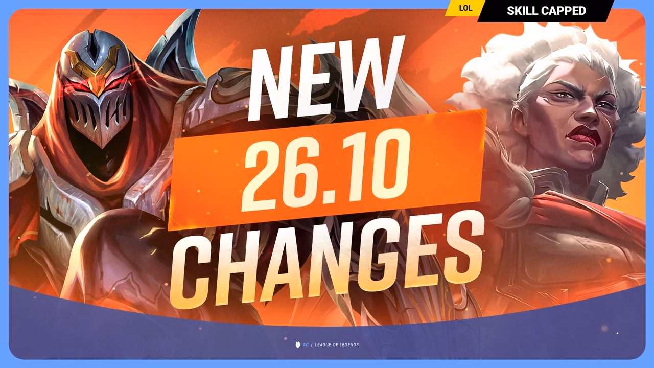 Patch 26.10 Changes Revealed for League of Legends