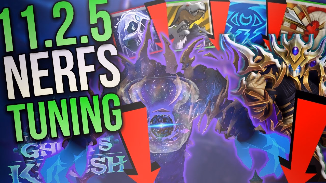 11.2.5 Week: Top 3 Meta Specs Nerfs & Nexus King Update