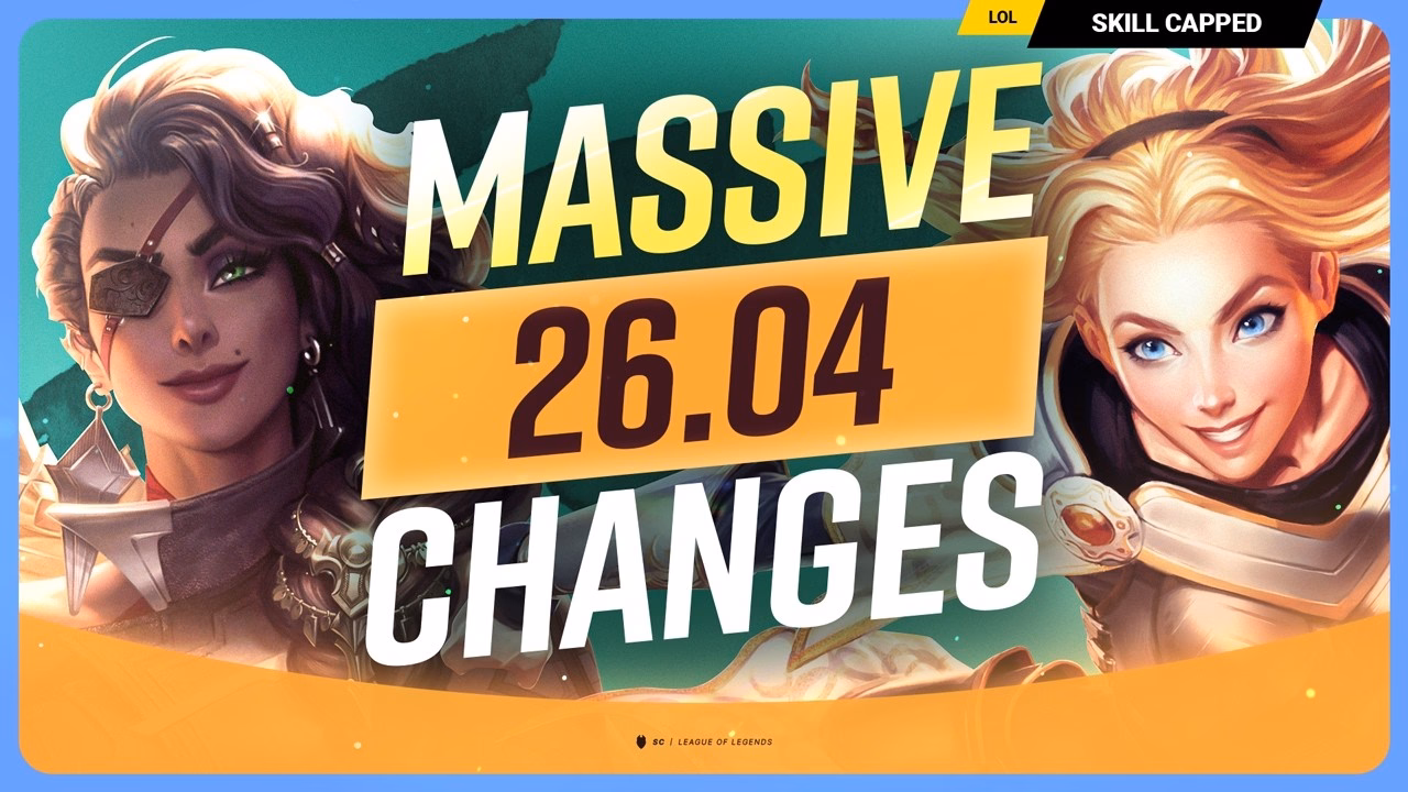 League of Legends: Major Changes in Patch 26.04 Update
