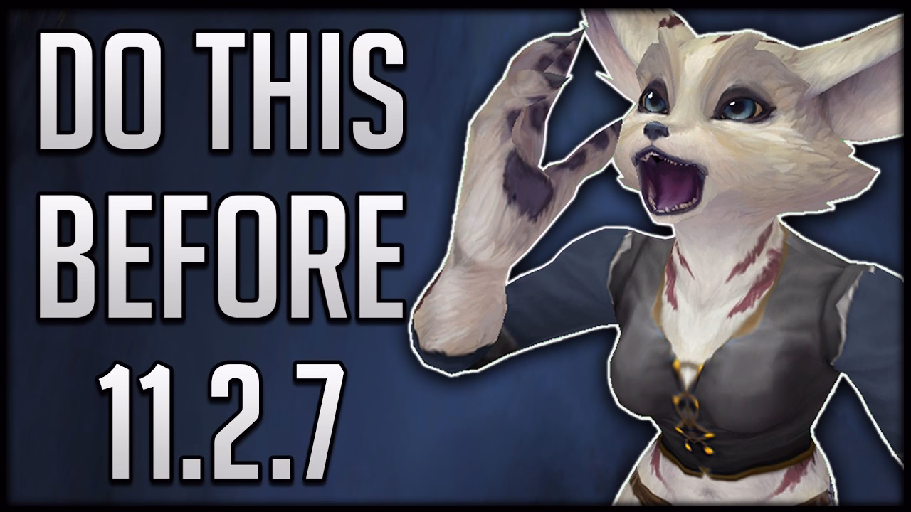 Key Tasks Before Patch 11.2.7 & What to Ignore