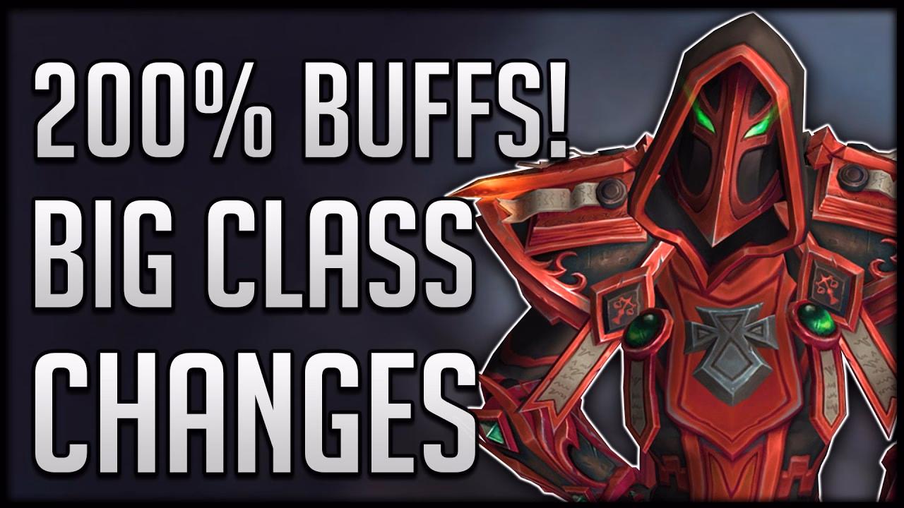 Class Buffs & Nerfs, Fast Alt Gearing, Free Transmogs Updates