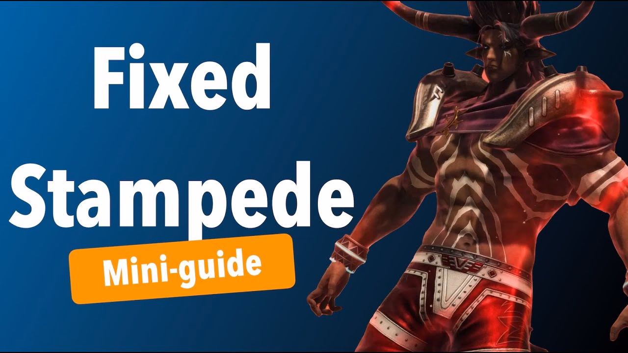Stampede Fix in M11S: Mini-Guide