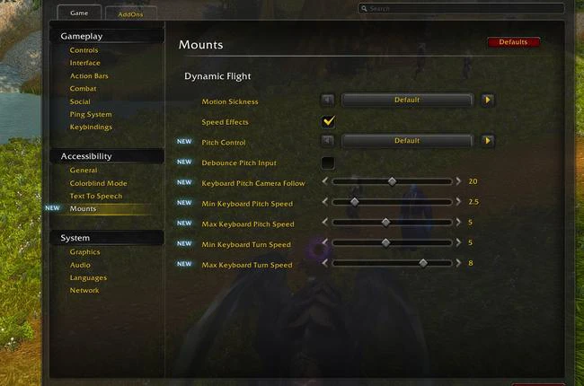 Enhanced Keyboard Flight Controls Introduced in Dragonflight Patch 10.2