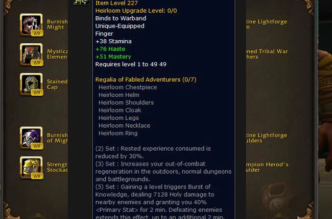 New Antique Ring from Event in The War Within