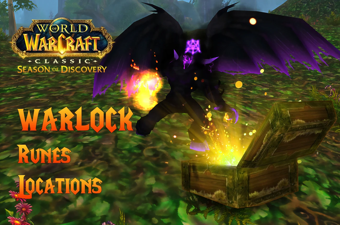 Warlock Runes and Locations - WoW SoD