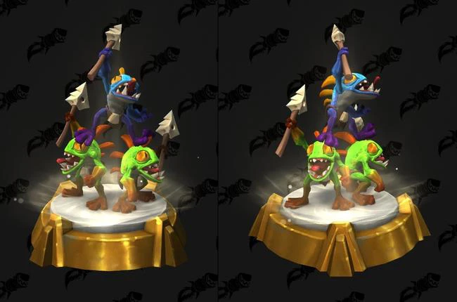 Toy Models of Warcraft Rumble in the World of Warcraft