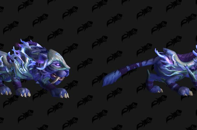 Shadow Twilight Dreamsaber - Triumph of the Dream Raider Achievement Mount
