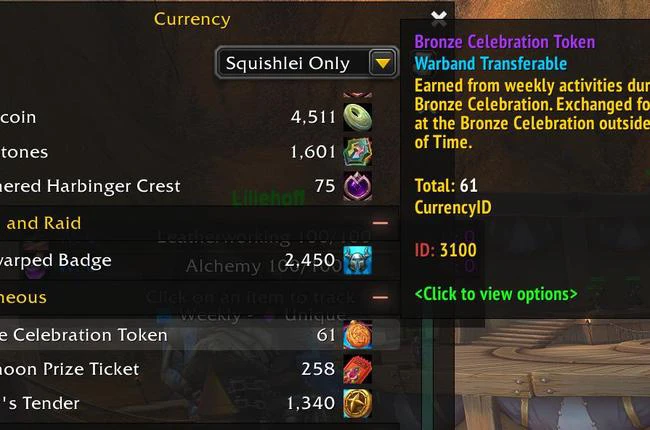 Gather All 61 Bronze Celebration Tokens in Week 1