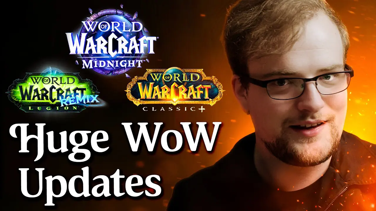 Huge WoW News: Legion, Midnight, Classic+ Updates