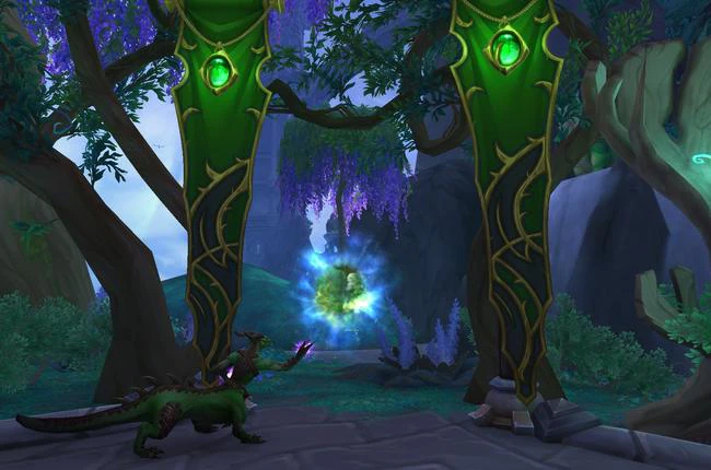 Valdrakken's Swift Travel Portal to the Emerald Dream - Account-Wide Access