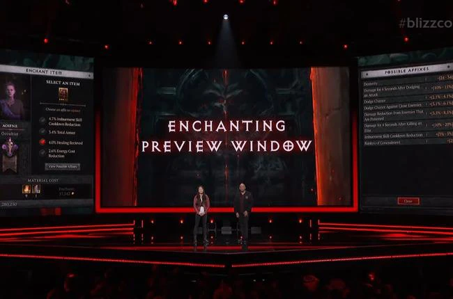 Preview of Item Affixes to Be Added to Enchanting System - Diablo 4