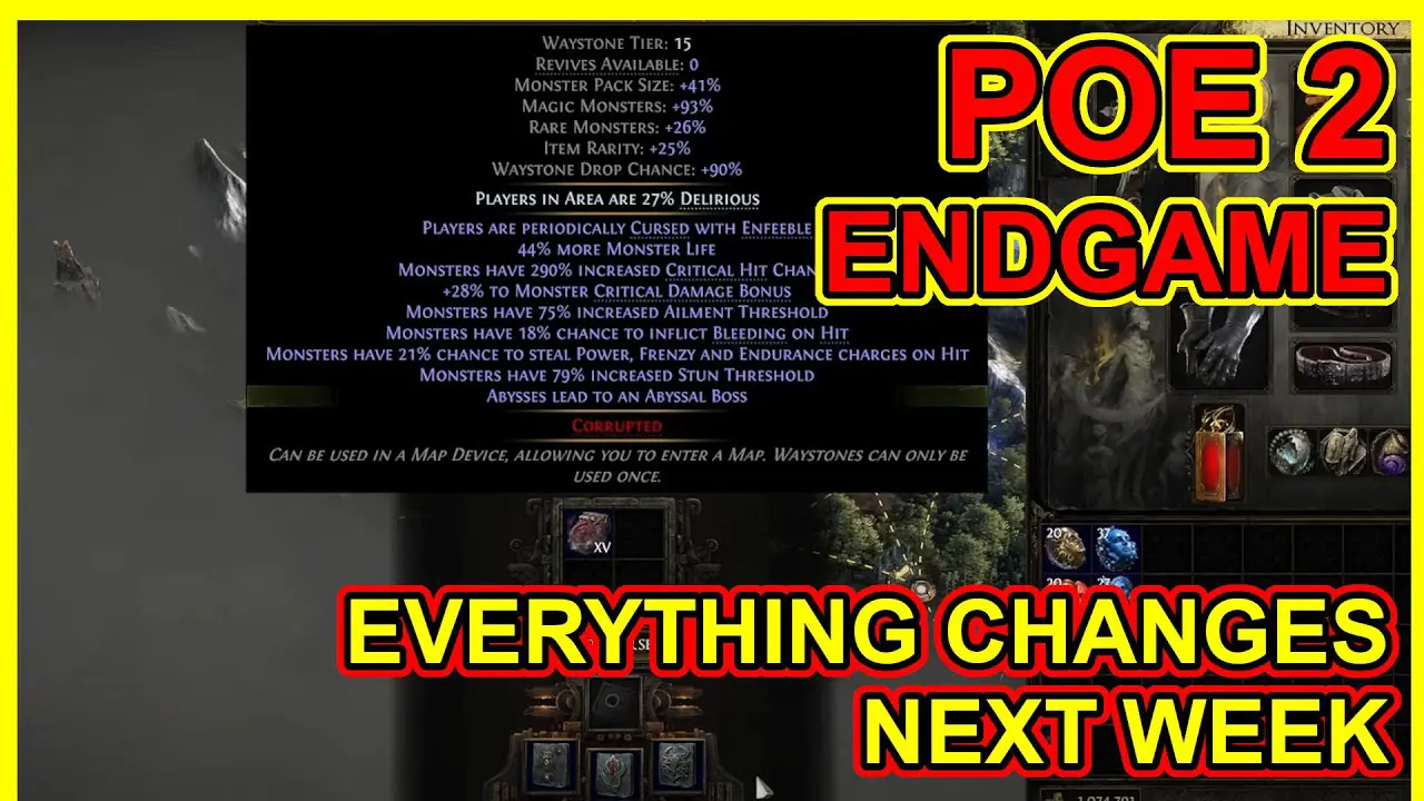 POE2 Endgame Overhaul Arriving Next Week - Path of Exile 2 Update