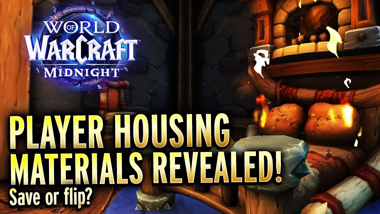 Legacy Materials for Housing in World of Warcraft Midnight Revealed