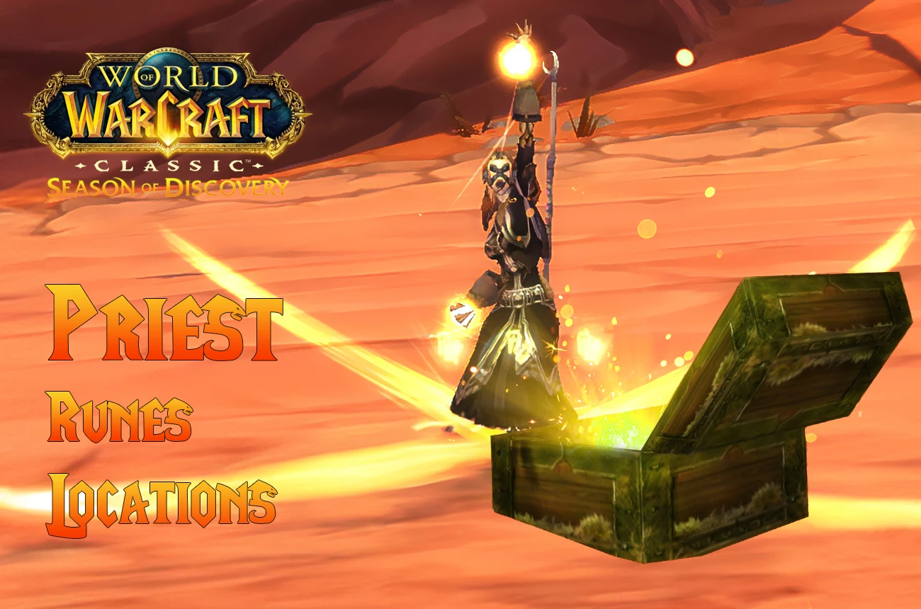 Priest Runes and Locations - WoW SoD