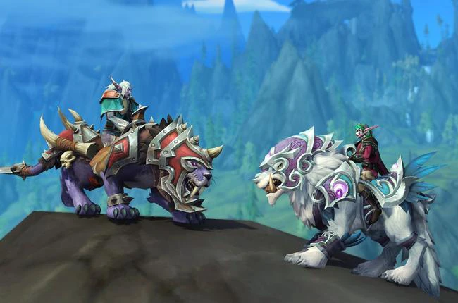 August 2024 Trading Post Offerings - Kor'kron Nightsaber, Stormhammer Weapon Transmog
