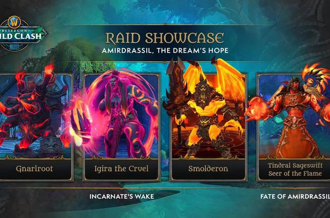 BlizzCon Guild Clash Raid Showcase - Four Guilds versus Four Amirdrassil Bosses: Intense Showdown at BlizzCon