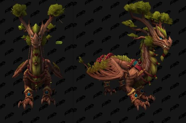 Auspicious Arborwyrm - 2024 Lunar New Year WoW Mount