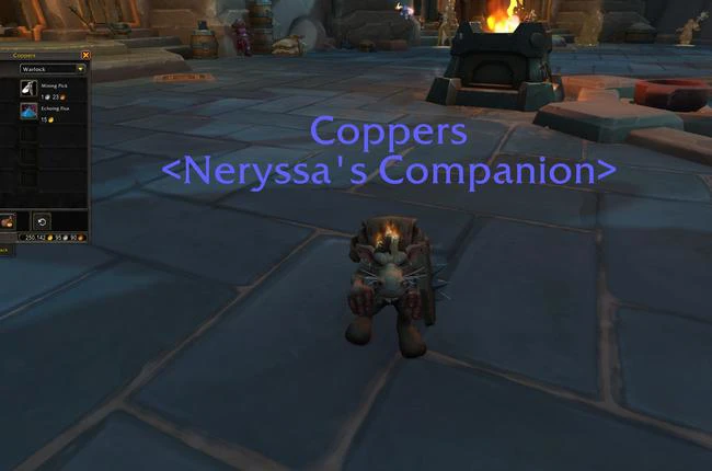 Coppers the Kobold - Fresh Merchant Companion in The War Within