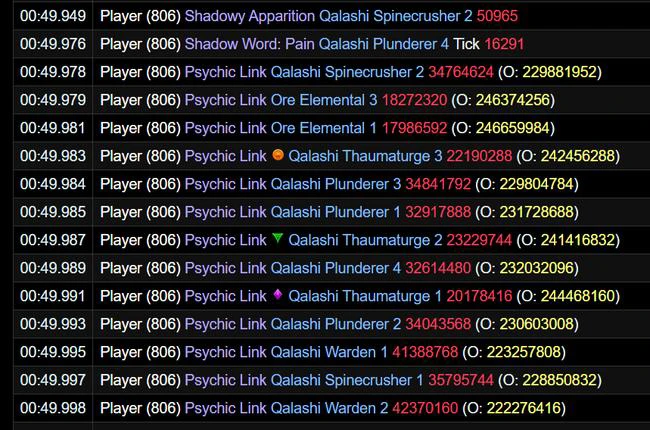 Damage Transfer Glitch Resolved - No More One-Shot Kills by Shadow Priests in Mythic+ and Raids