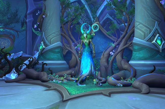 Mythic+ Tip: Nymue's Unraveling Spindle Allows Mobs to be Pulled from Any Range