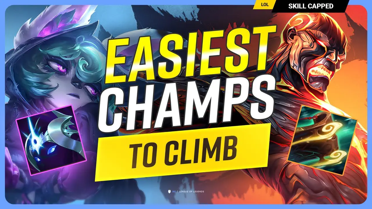 Top 10 Easiest Champions to Climb With in Season 15