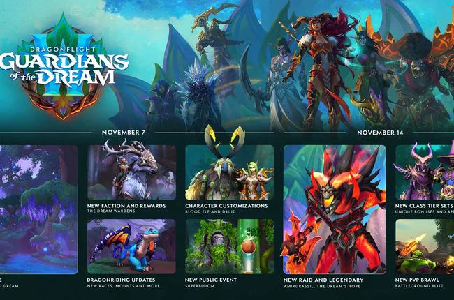 Dragonflight Season 3 Premiere - Amirdrassil Raid, Mythic+ Rotation Begins on November 14th