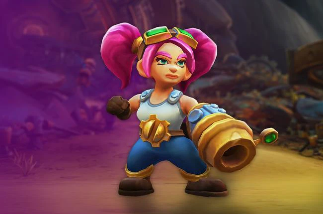 Warcraft Rumble Introduces Gnomelia Gearheart Battle Pet to WoW