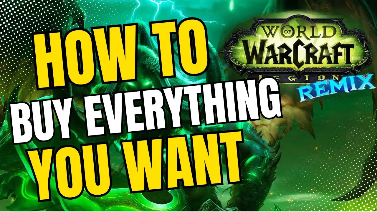 Fast Track Your Goals in Legion Remix!
