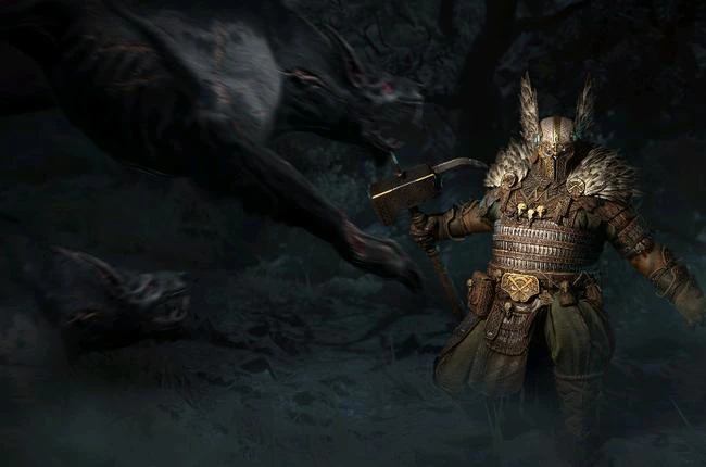 Druid's Den: Ursa Noctua Armor in Diablo 4